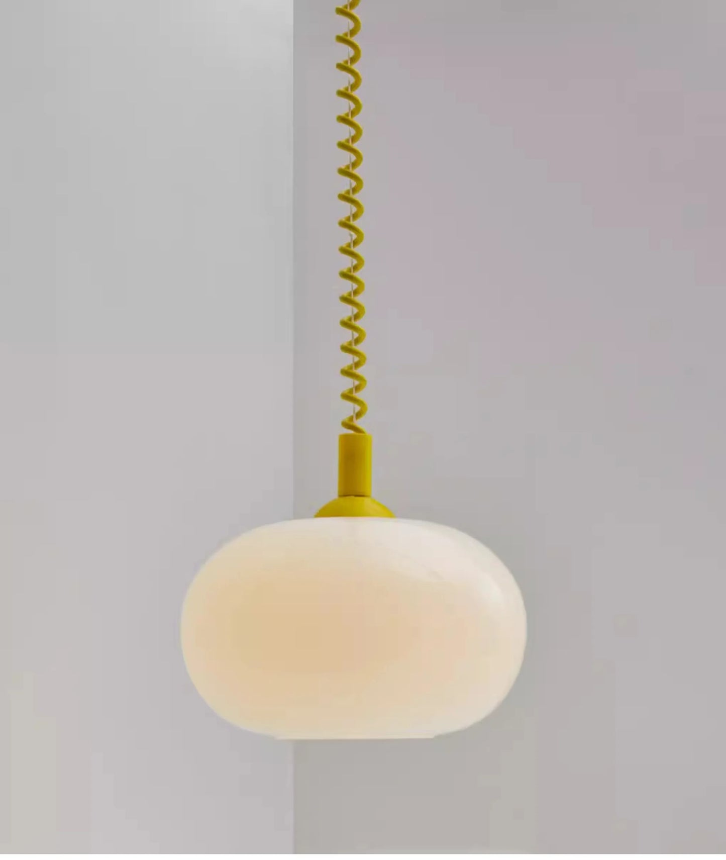 Pendant Ceiling Light Coil-Line Retro Contemporary Nordic Colorful Hanging Lamp Living Room Bedroom Dining Kitchen Gift Dining