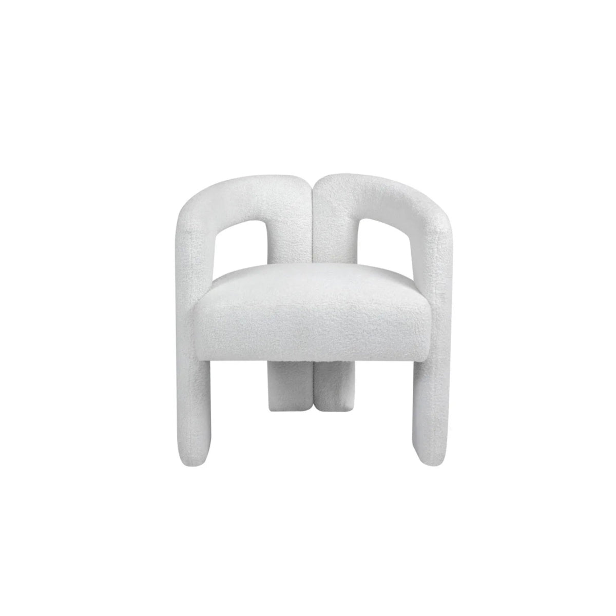 Lounge Chair Open Back Teddy Fabric Contemporary Couch Furniture Kitchen Living Room Bedroom Reading Home Furniture Gift