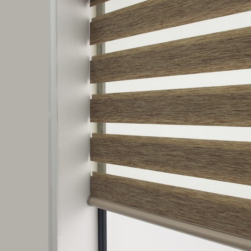 Dual-Layer Gauze Roller Blind