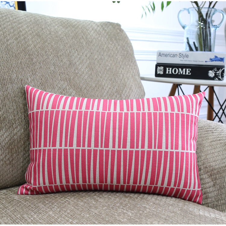 Geometric Abstract Cushion Cover