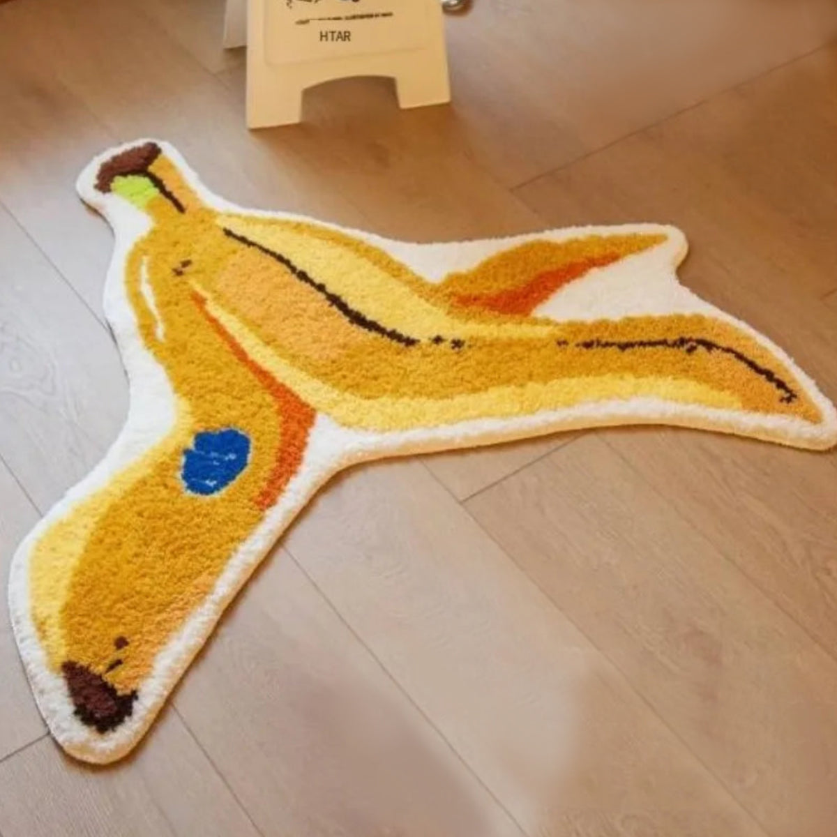 Bath Mat Rug Banana Humor Interactive Funny Japanese Retro Bathroom Bedroom Kitchen Home Decor Novelty Housewarming Gift