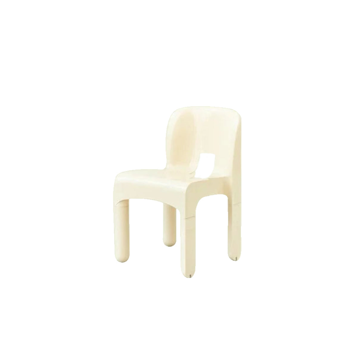 Dining Chair ABS Modular Colorful Contemporary Nordic Retro Kitchen Office Living Room Home Furniture Housewarming Gift Dining