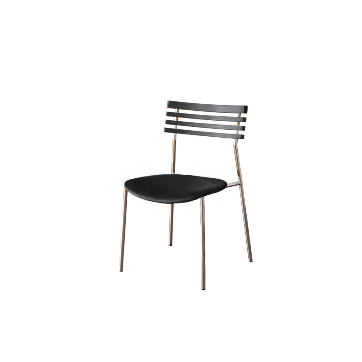 Dining Chair Wood Backrest MCM Mid-Century Nordic Contemporary Kitchen Office Living Room Home Furniture Housewarming Gift