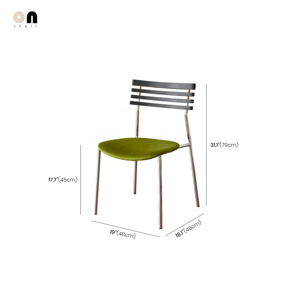 Dining Chair Wood Backrest MCM Mid-Century Nordic Contemporary Kitchen Office Living Room Home Furniture Housewarming Gift