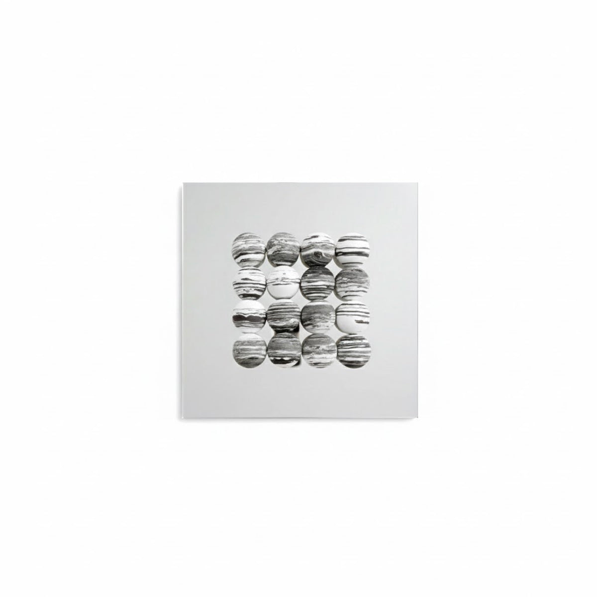 Mirror Ball Ornament Acrylic Marble Gomoku Contemporary Colorful Shelf Desk Living Room Office Bedroom Home Decor Gift Housewarming