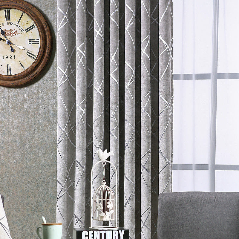 Jacquard Chenille Panel Curtains