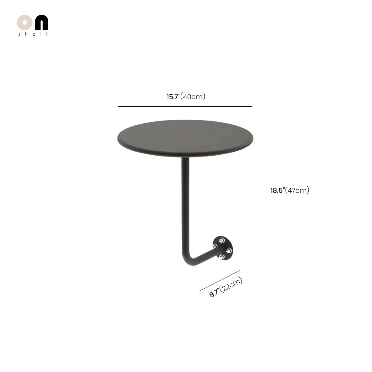 Wall Mount Coffee Table Floating Shelf Nordic Retro Scandinavian Living Room Bedroom Office Home Decor Housewarming Gift