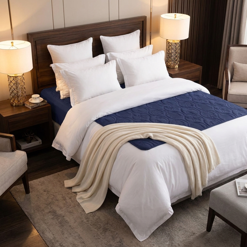 Mattress Pad Cover lifestyle - Lume Haus