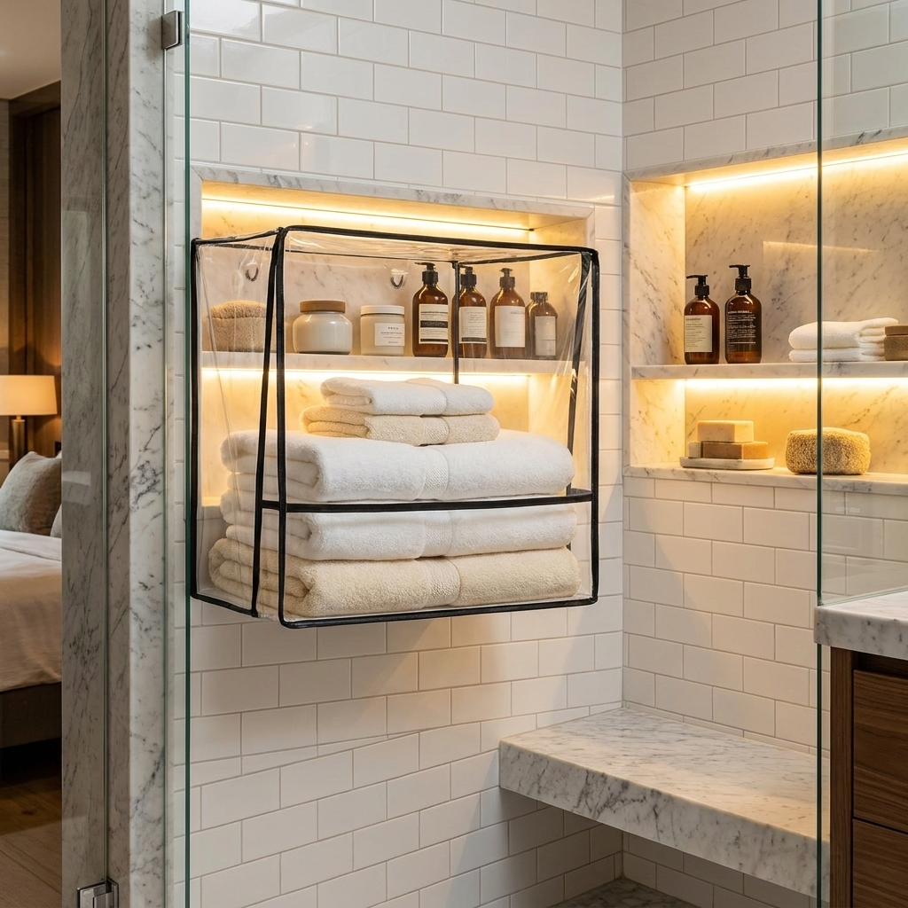 Bathroom Storage Box lifestyle - Lume Haus