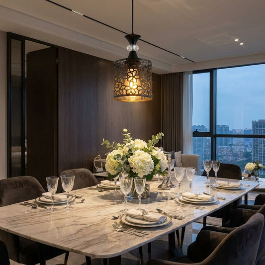 Pendant Chandelier lifestyle - Lume Haus