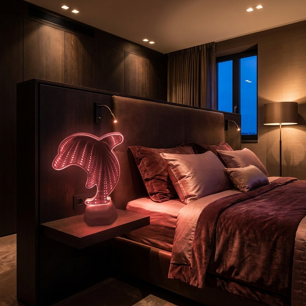 LED Infinity Mirror lifestyle - Lume Haus