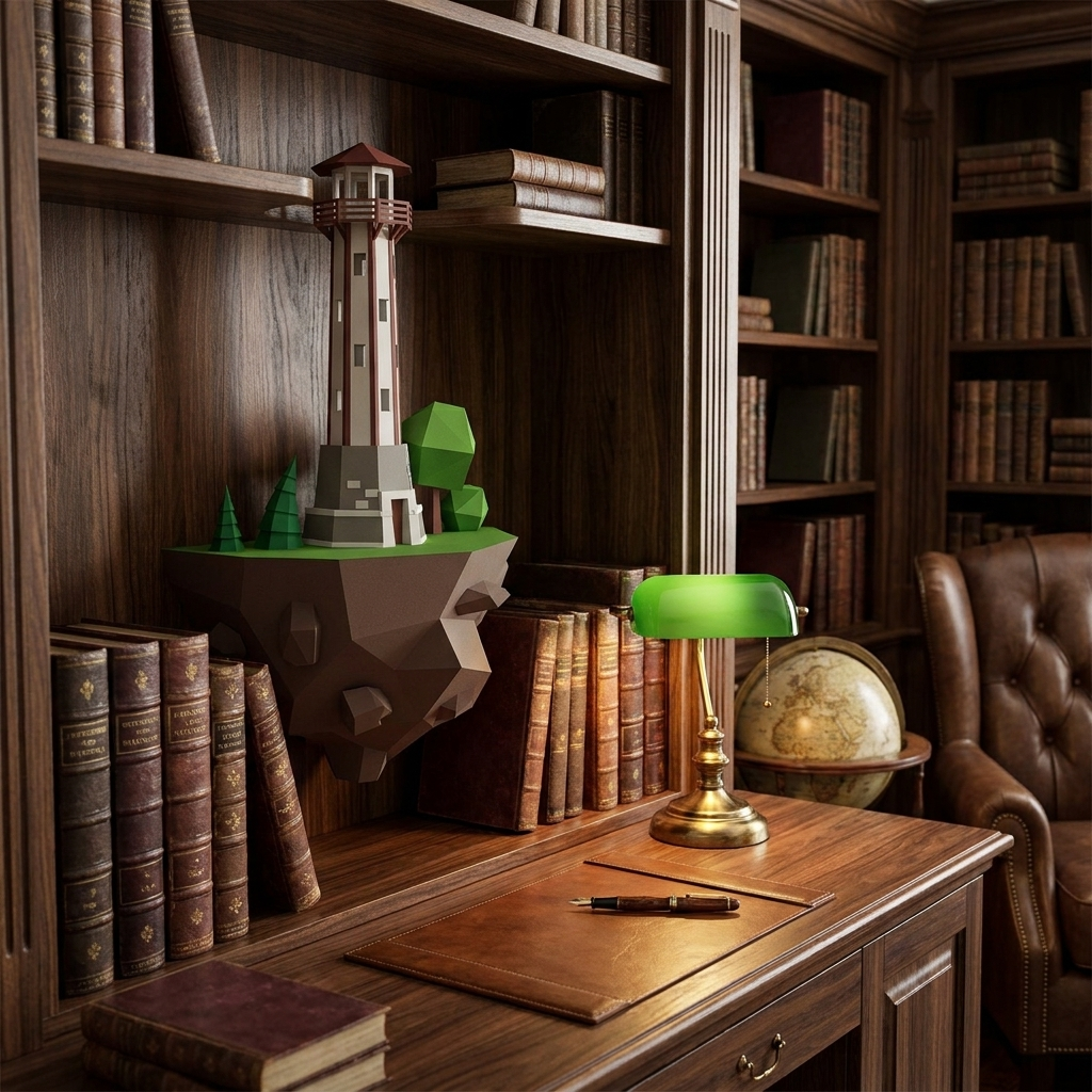 Paper Lighthouse lifestyle - Lume Haus