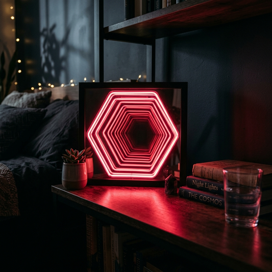 LED Infinity Tunnel Mirror