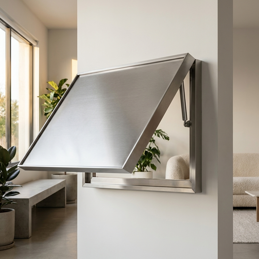 Studio Lima Magnetic Stainless Steel Flip-Open Wall Panel