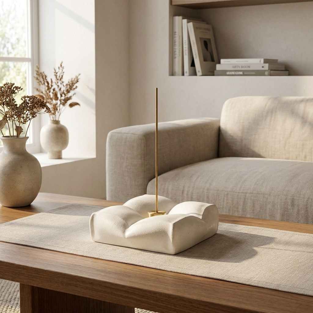 Ceramic Cushion Pillow Incense Holder