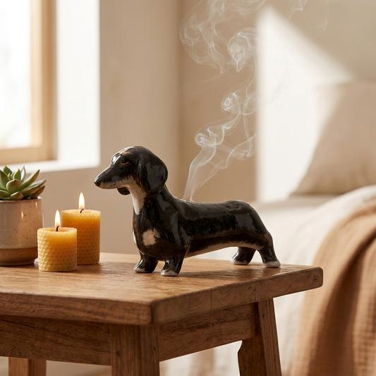 Modu Dachshund Incense Holder