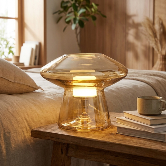 UFO Glass Mini Table Lamp