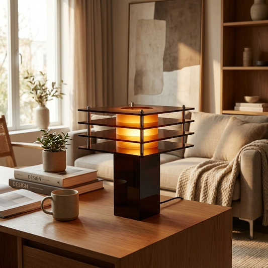 de home Layered Acrylic Table Lamp