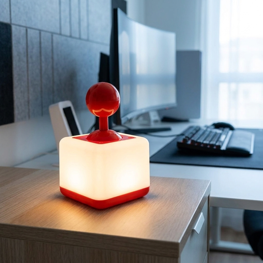 Joystick Gaming Room Table Lamp lifestyle