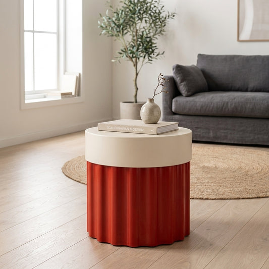 Nordic Gift Box Storage Metal Side Table lifestyle