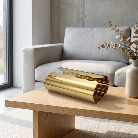 Epeius Home Stainless Steel Mirror Tissue Holder lifestyle