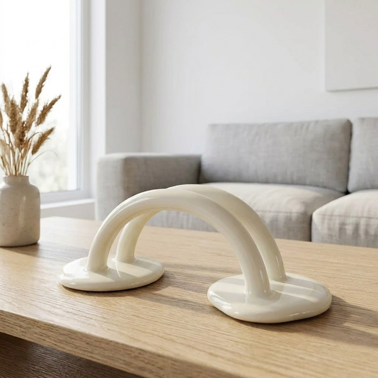 Modu Retro Ceramic Post Card Stand Holder lifestyle