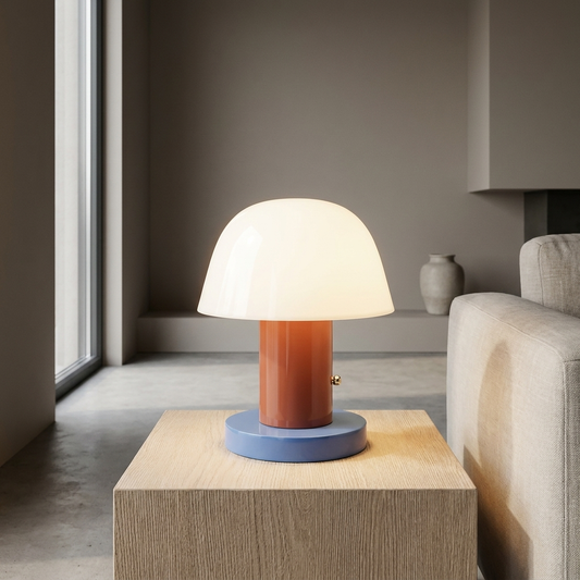Haus Theory Cordless Mushroom Table Lamp lifestyle