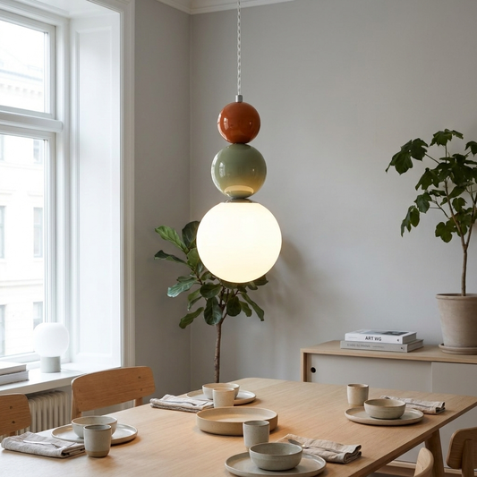Carl Lighting Macaron Ball Pendant Ceiling Fixture lifestyle