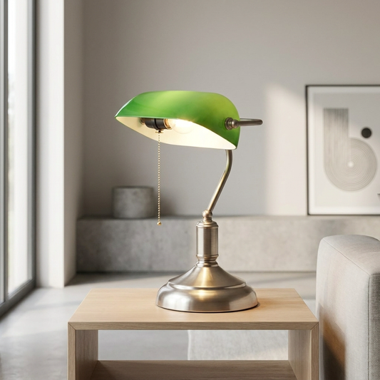 Vintage Banker Table Lamp lifestyle