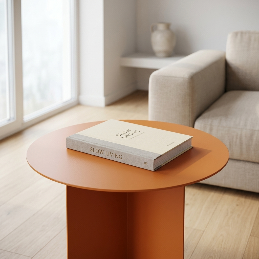 Studio Lima Circle Top Side Table lifestyle