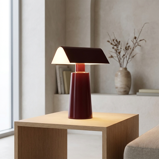 Haus Theory Danish Caret Pyramid Wireless Table Lamp lifestyle