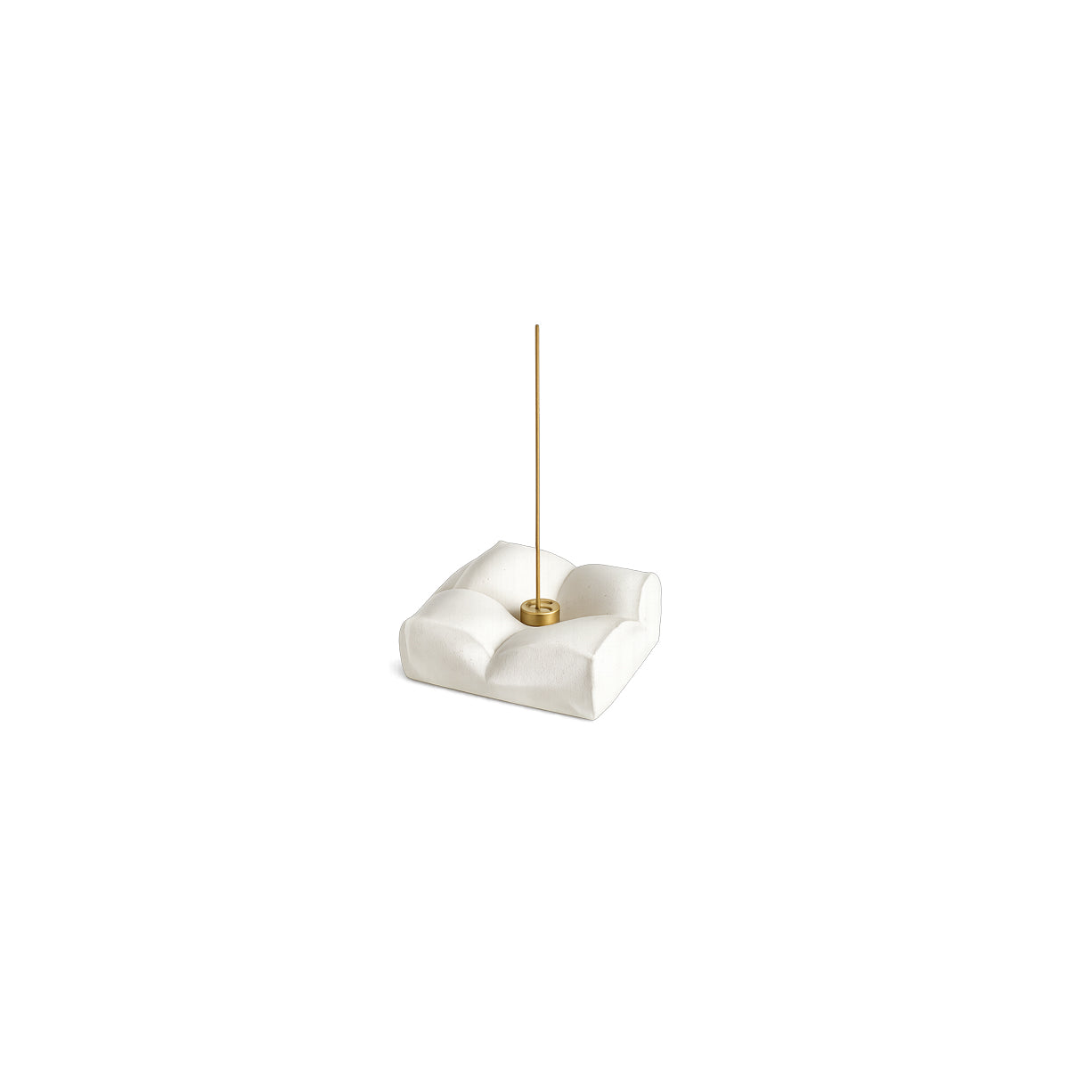 Incense Holder Burner Ceramic Cushion Pillow Minimalist Japandi Wabi-Sabi Shelf Desk Home Office Aromatherapy Decor Gift