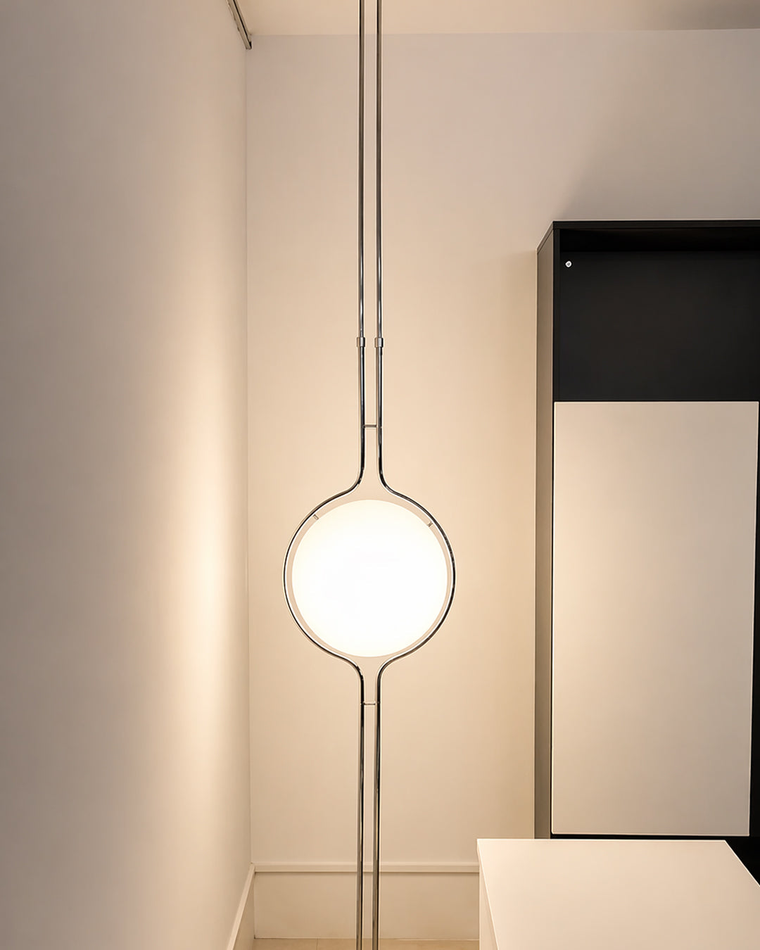 Floor Lamp Acrylic Globe Floor-to-Ceiling Standing Light Contemporary Luxury Hotel Nordic Minimalist Living Room Bedroom Office Gift