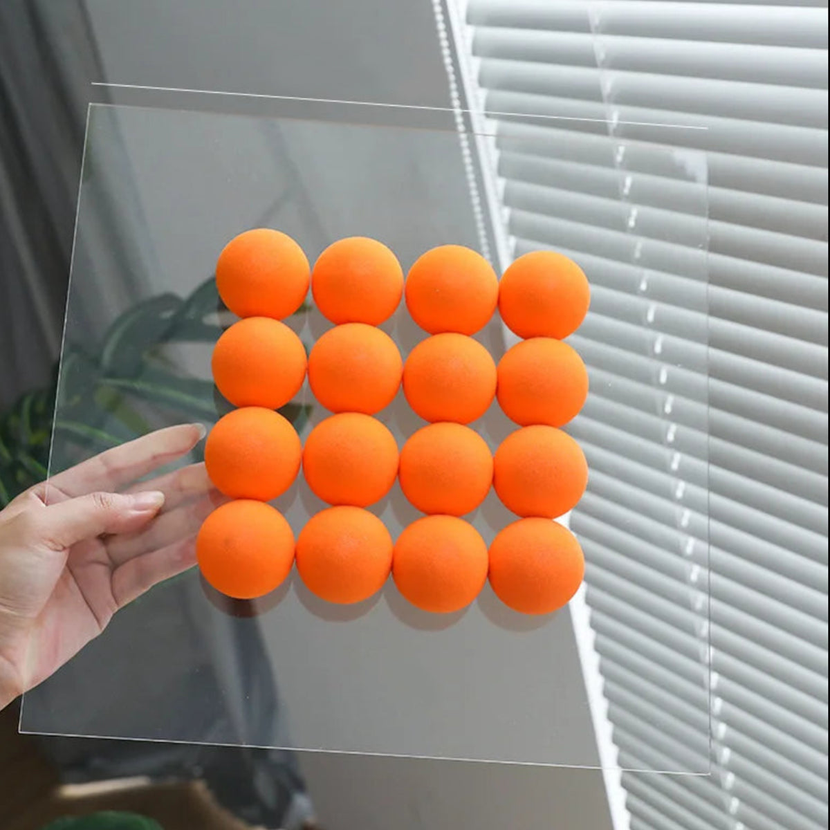 Mirror Ball Ornament Acrylic Marble Gomoku Contemporary Colorful Shelf Desk Living Room Office Bedroom Home Decor Gift Housewarming