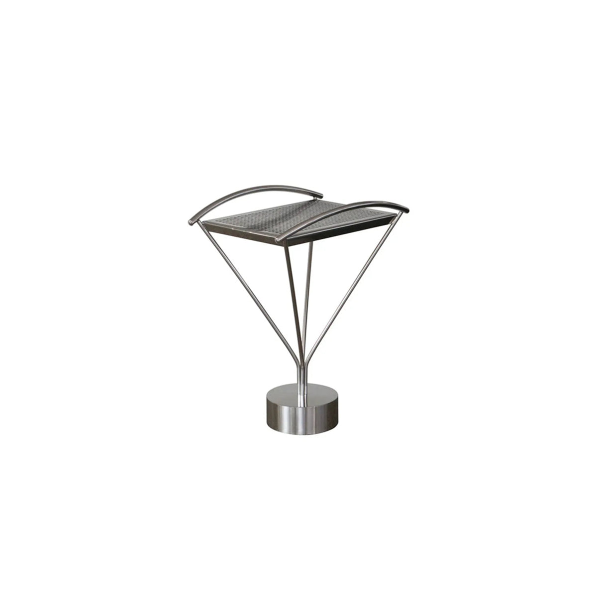 Side Table Arc Stainless Steel Industrial Contemporary Luxury Vintage End Table Living Room Bedroom Office Home Decor Gift