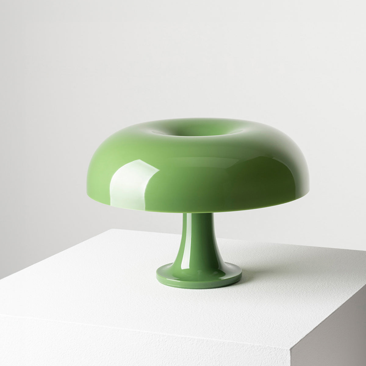 Table Lamp Mushroom Wide Bauhaus ABS Blue Yellow Green Contemporary Nordic Retro Bedroom Living Room Office Shelf Gift Housewarming Decor