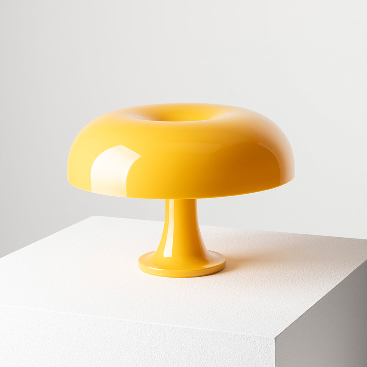 Table Lamp Mushroom Wide Bauhaus ABS Blue Yellow Green Contemporary Nordic Retro Bedroom Living Room Office Shelf Gift Housewarming Decor
