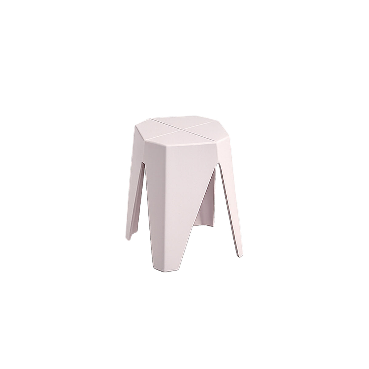 Dining Chair Stool Origami Eco-Mold Recycled ABS Nordic Retro Colorful Kitchen Office Home Furniture Housewarming Gift Dining