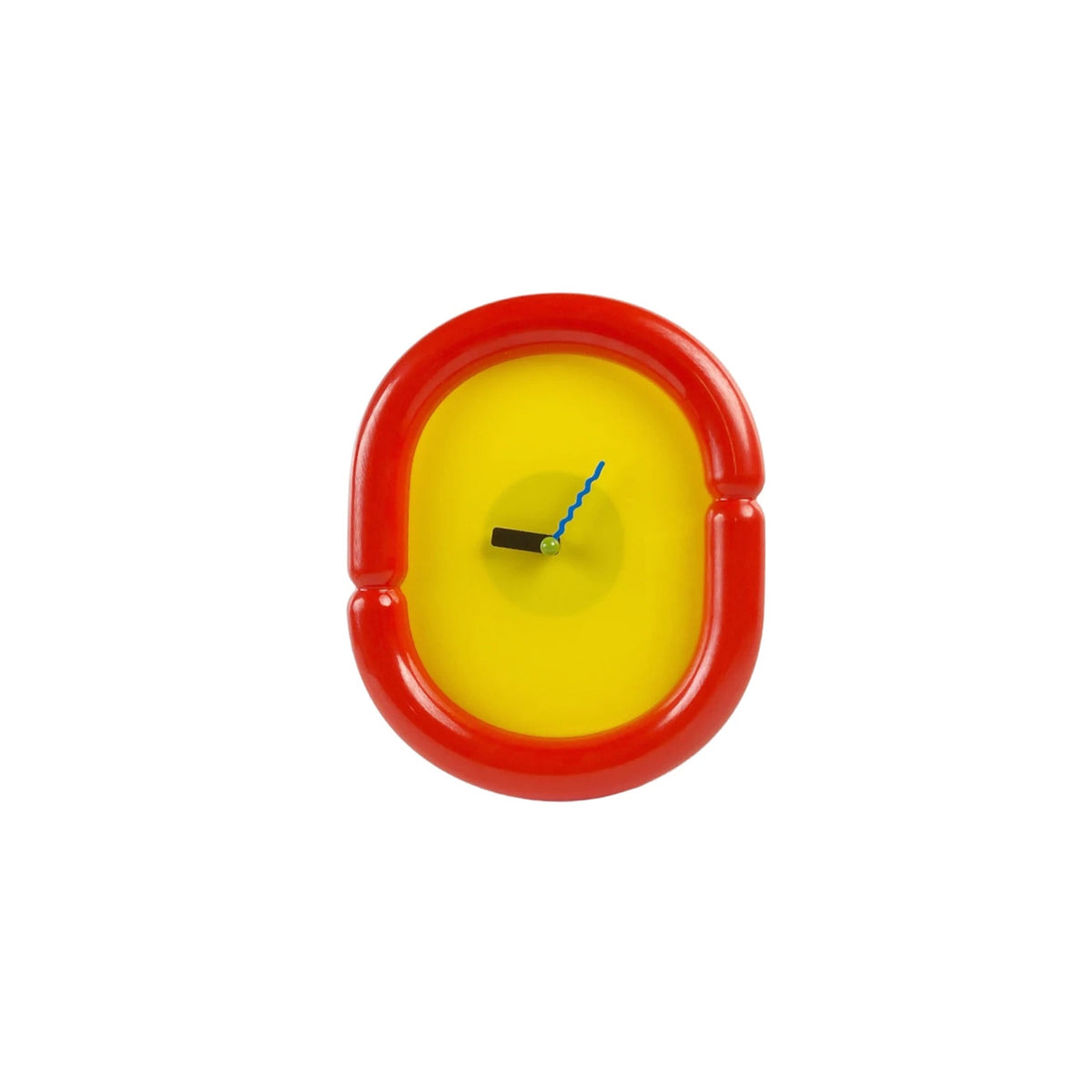 Wall Clock Tube Frame Retro Contemporary Colorful Minimalist Living Room Bedroom Office Kitchen Home Decor Housewarming Gift