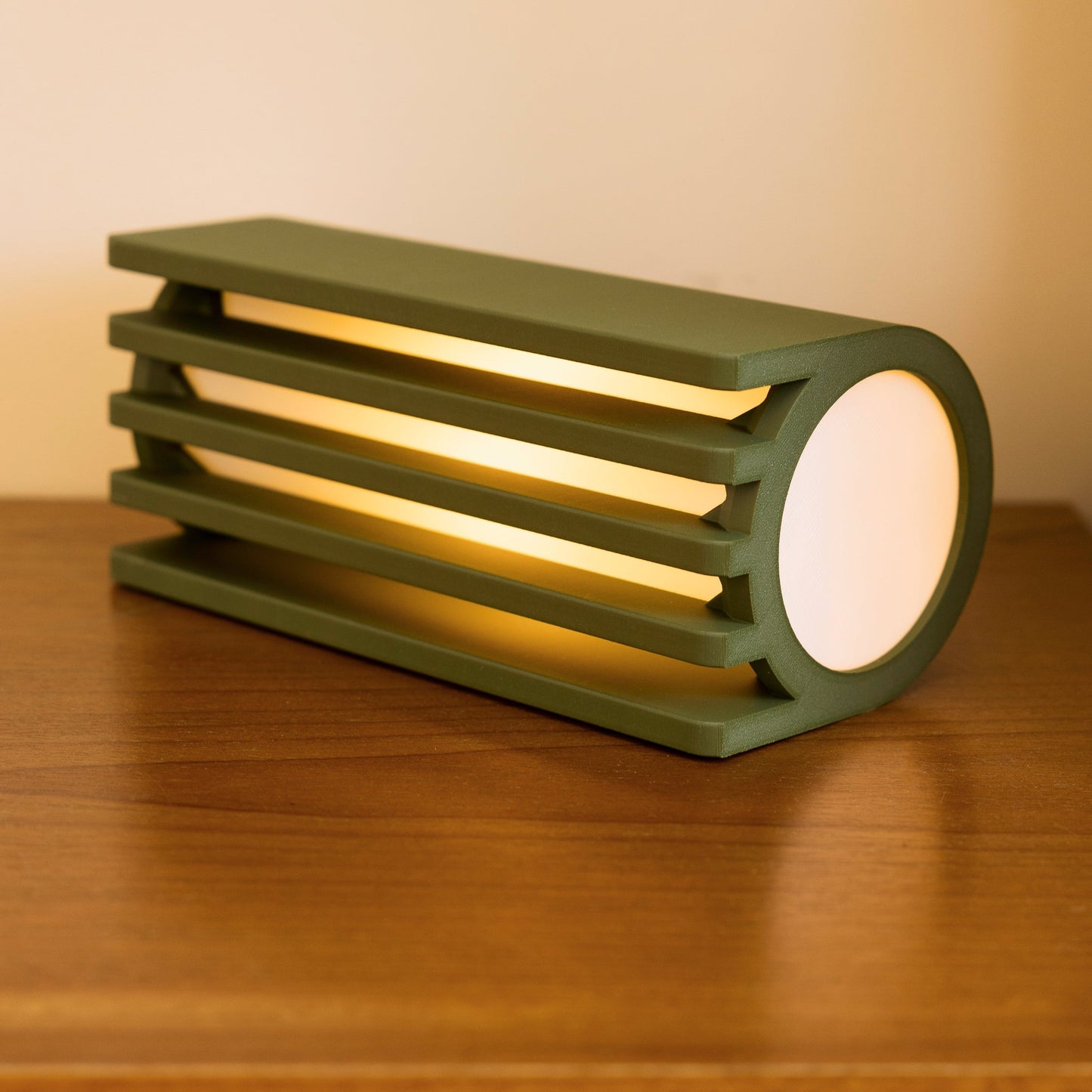 Table Lamp Radiator Style Contemporary Industrial Minimalist Bedroom Living Room Office Shelf Desk Home Decor Unique Gift
