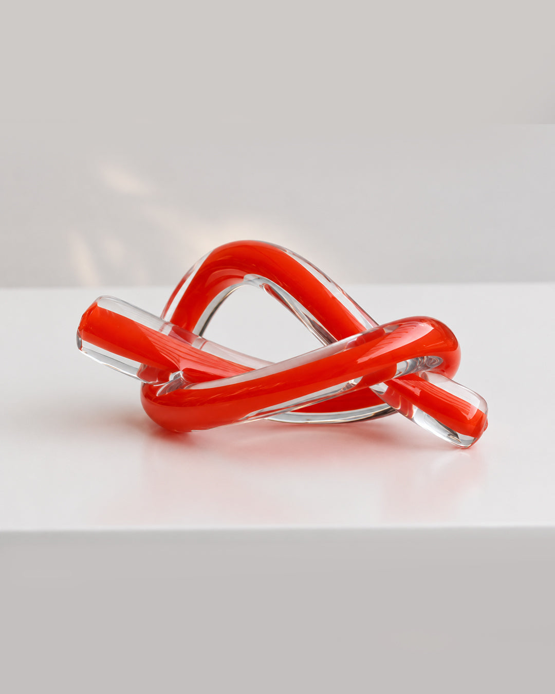 Abstract Glass Art Sculpture
