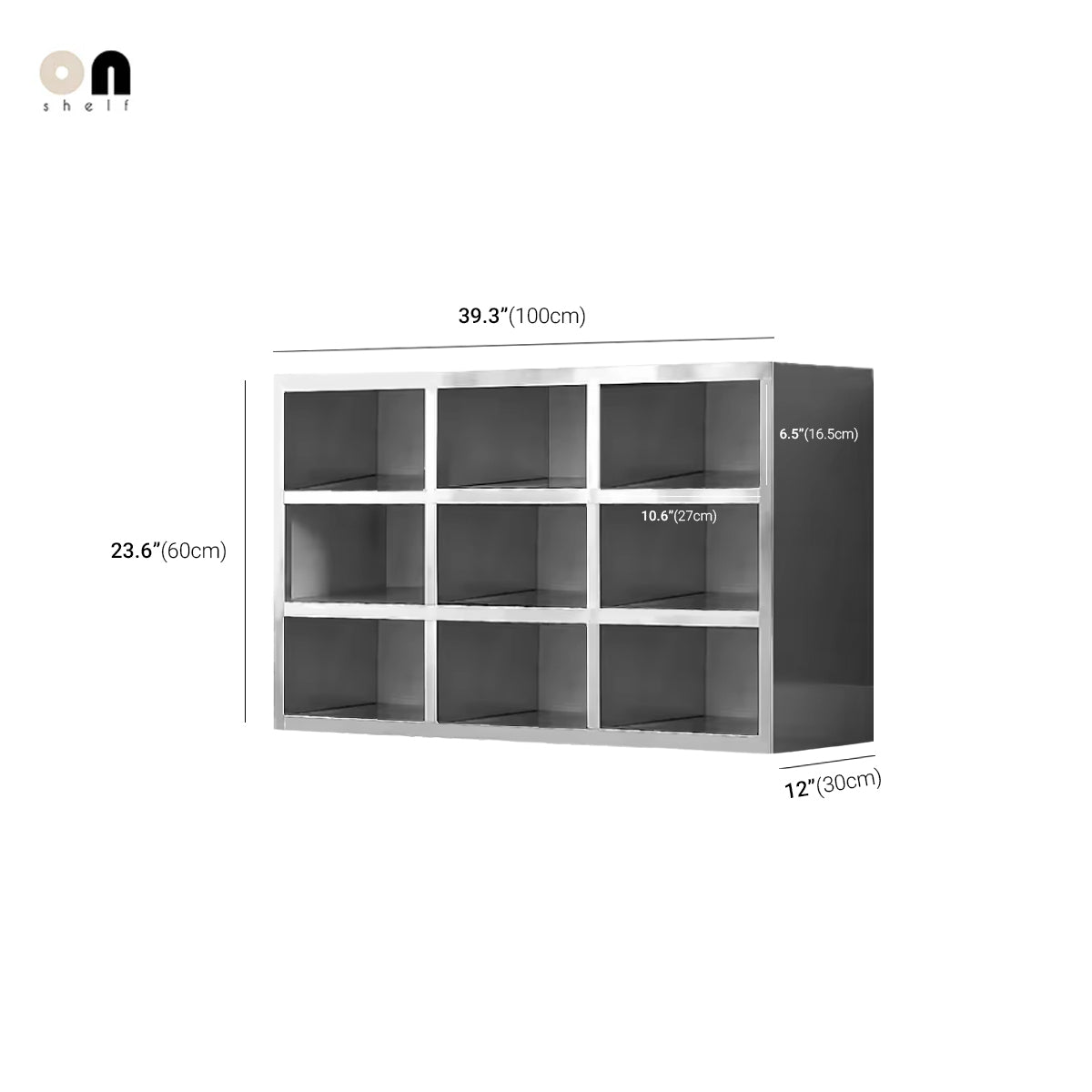 TV Stand Cabinet Stainless Steel Industrial Multi-Purpose Storage Organizer Furniture Living Room Office Home Decor Gift