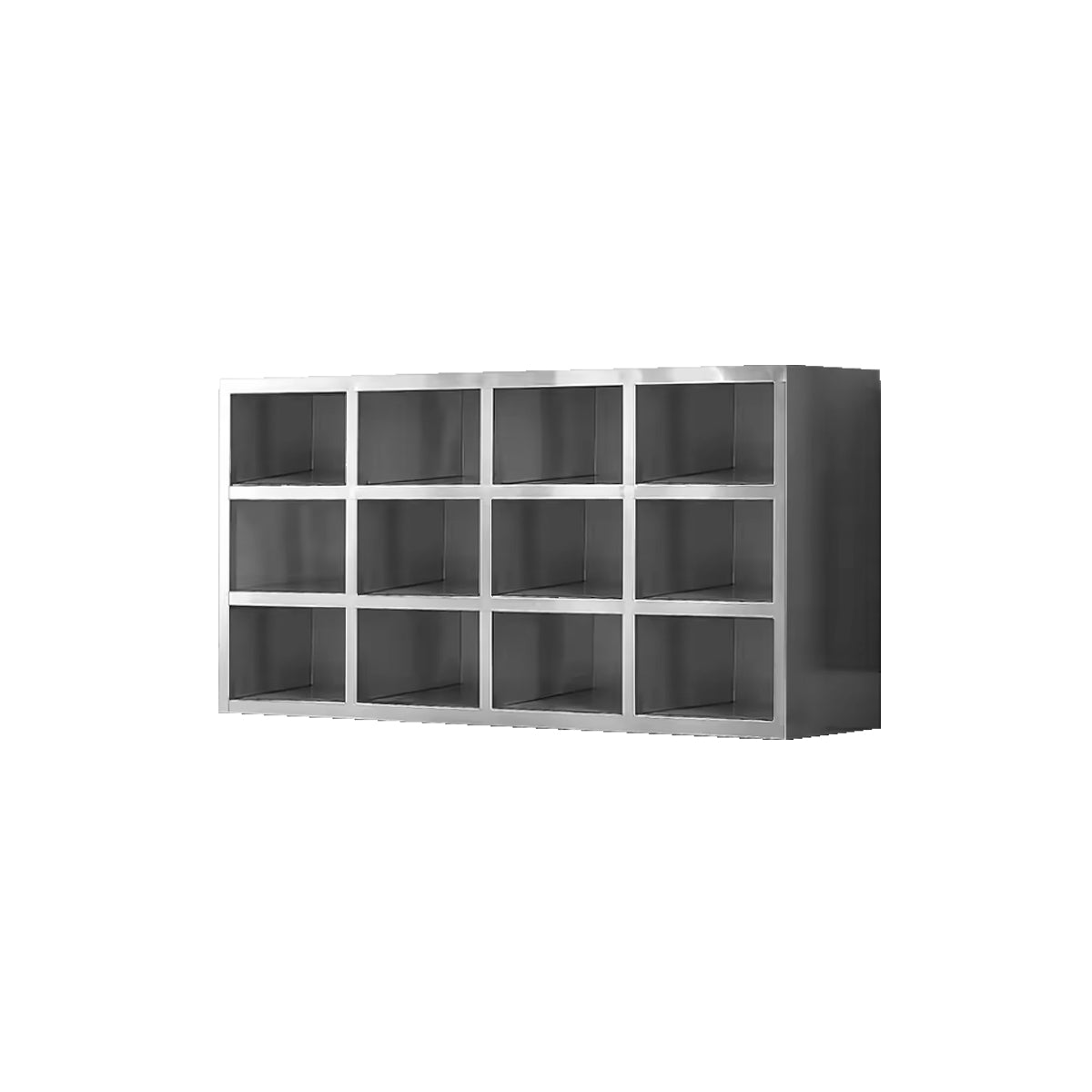 TV Stand Cabinet Stainless Steel Industrial Multi-Purpose Storage Organizer Furniture Living Room Office Home Decor Gift