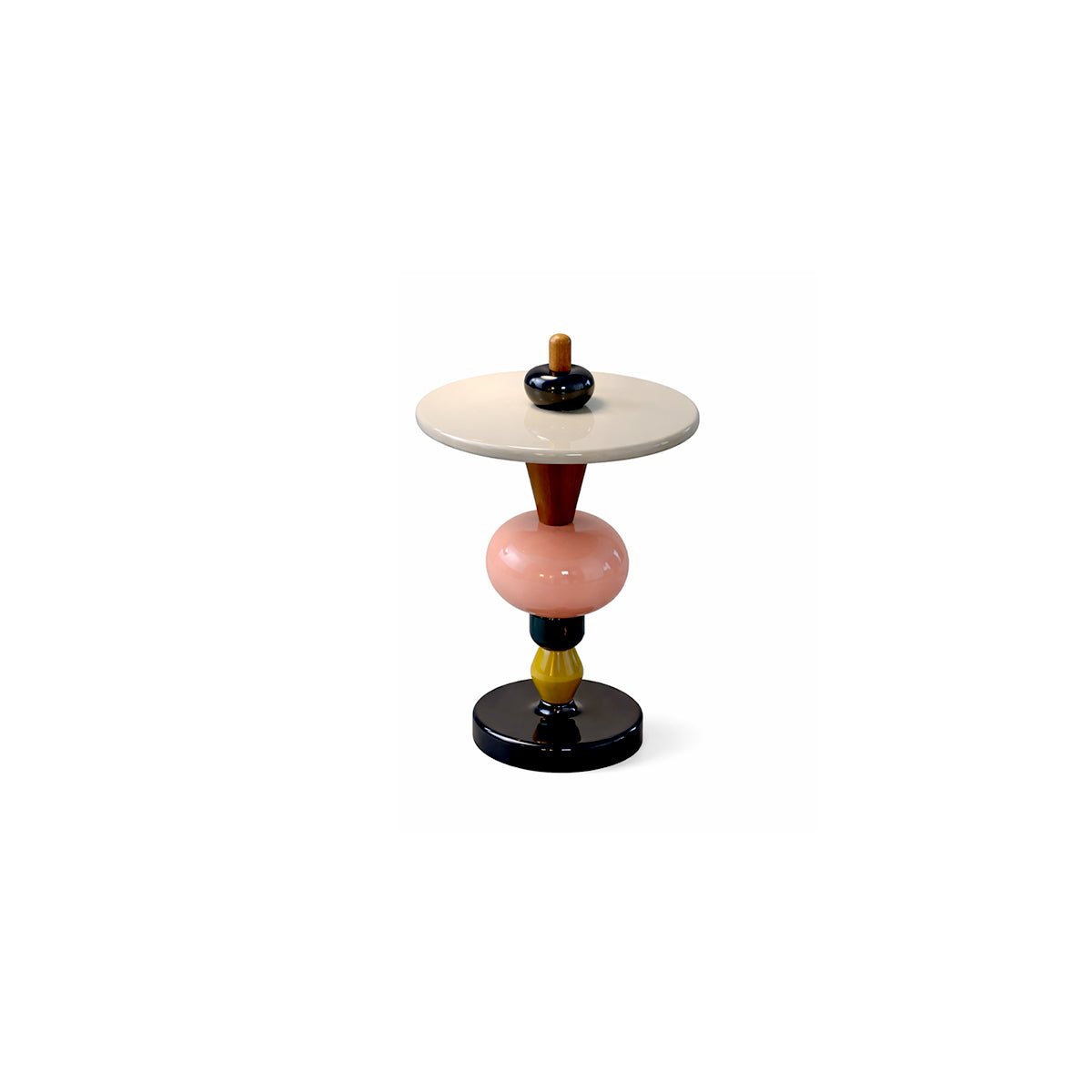 Side Table Modular Color Stack Pedestal Retro Nordic Colorful Living Room Bedroom Office Home Furniture Accent Table Gift
