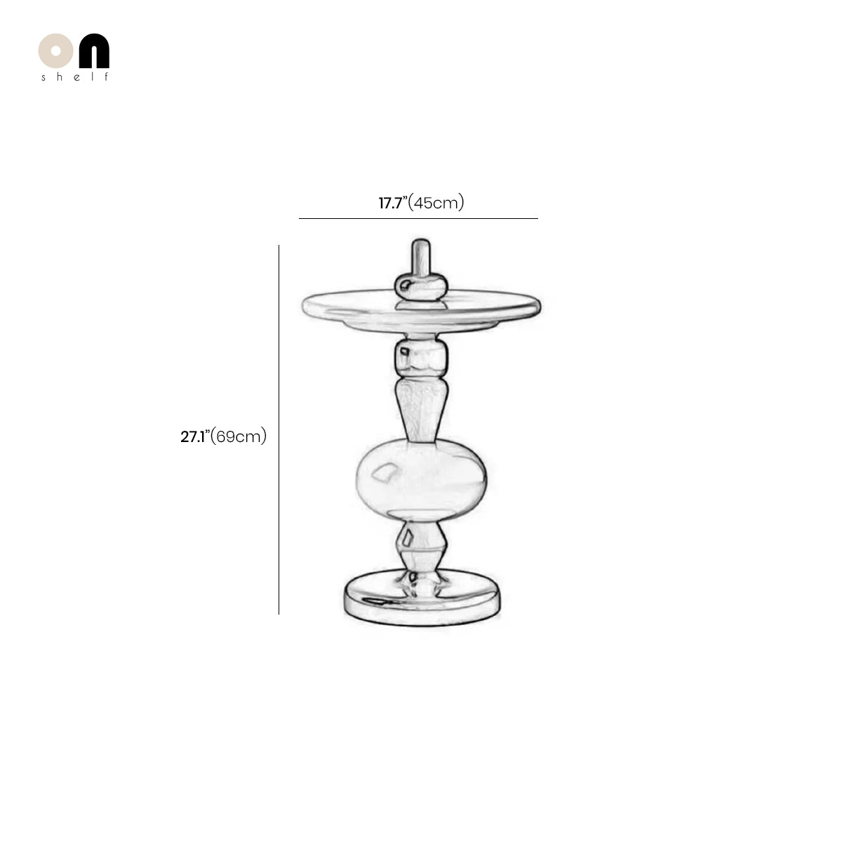 Side Table Modular Color Stack Pedestal Retro Nordic Colorful Living Room Bedroom Office Home Furniture Accent Table Gift