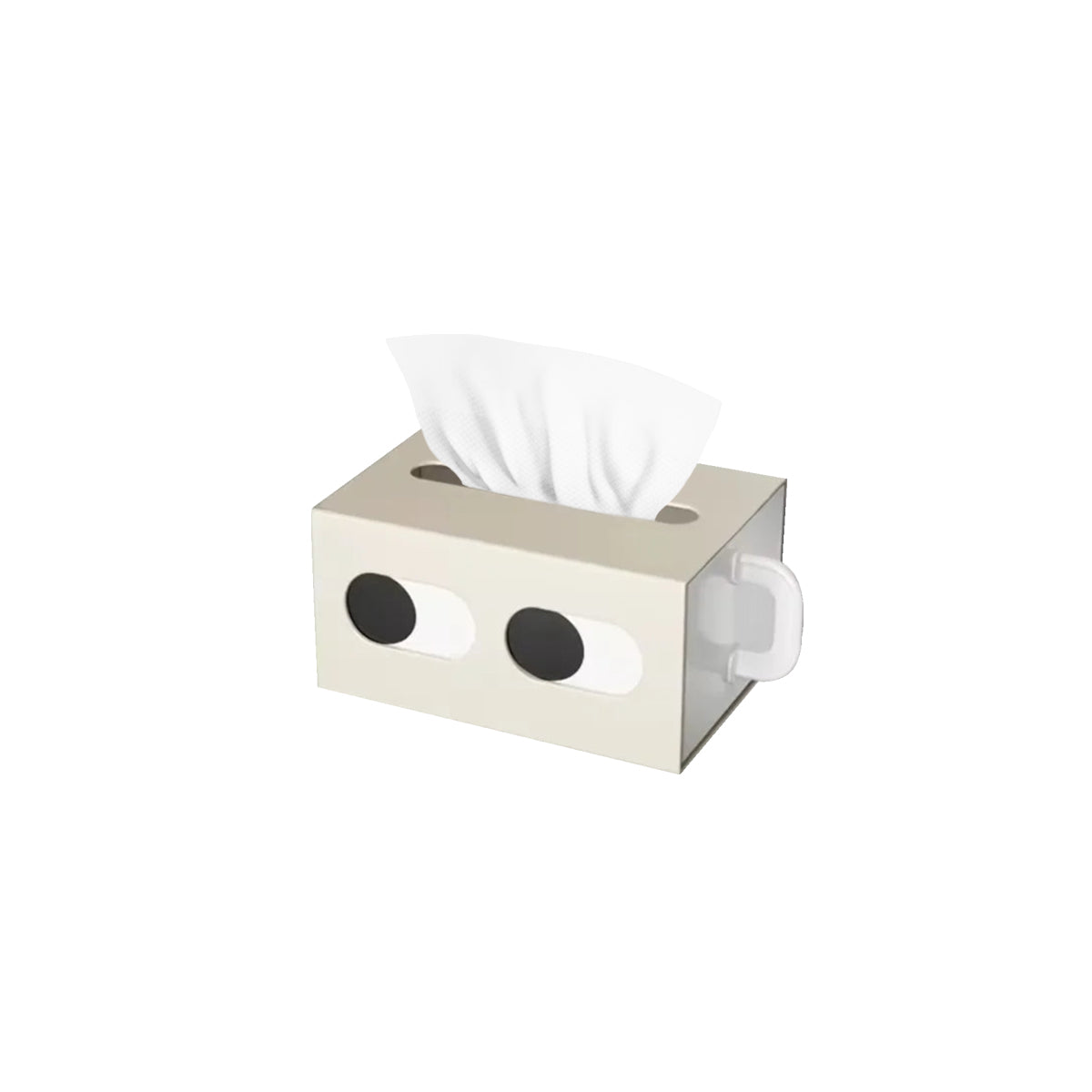 Tissue Holder Face Humor Retro Novelty Funny Game Room Desk Office Shelf Home Contemporary Unique Housewarming Decor Gift