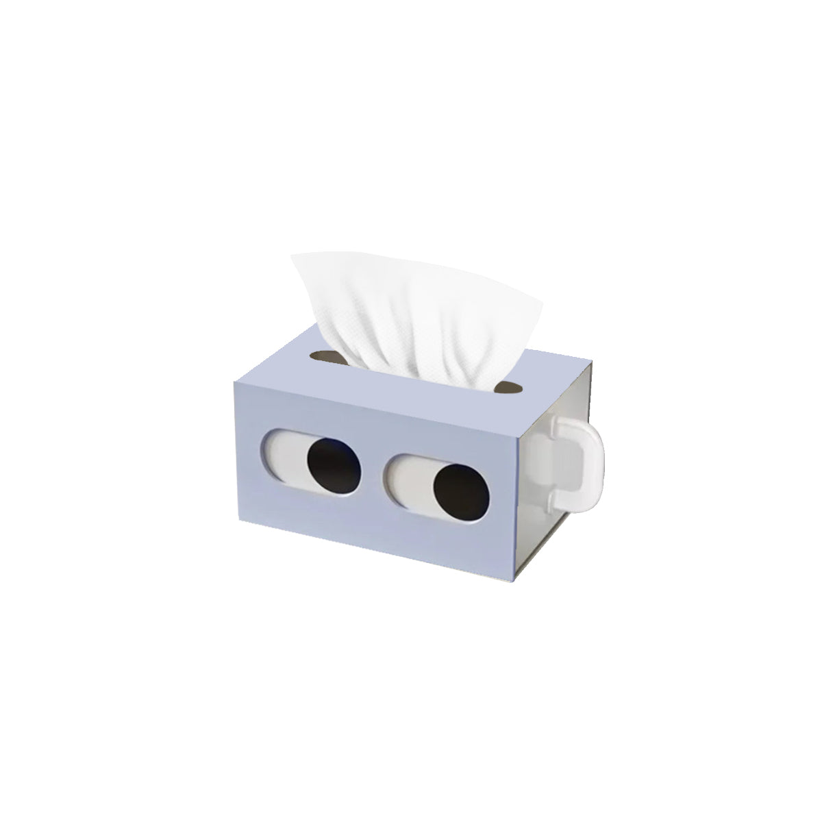 Tissue Holder Face Humor Retro Novelty Funny Game Room Desk Office Shelf Home Contemporary Unique Housewarming Decor Gift