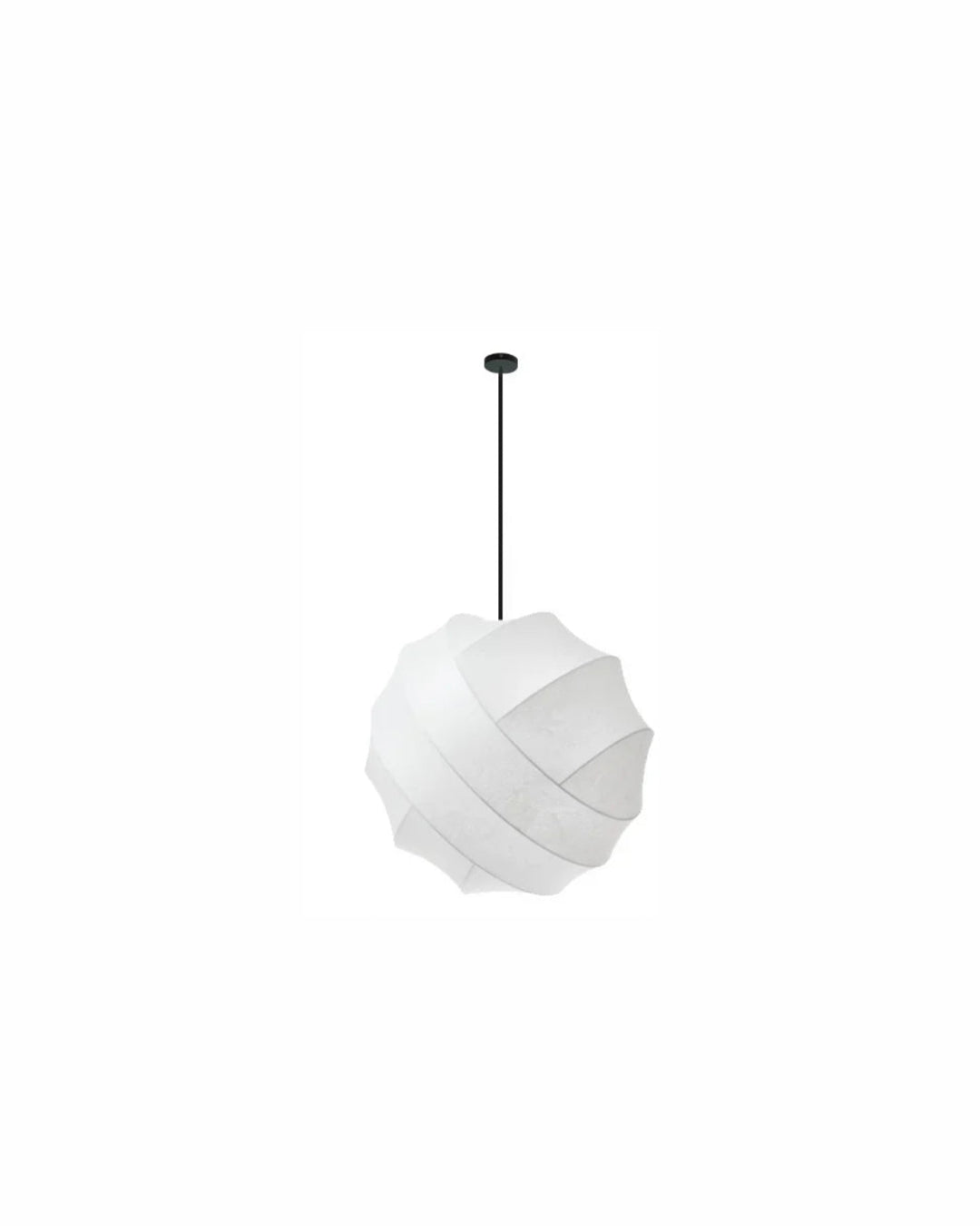 Japanese Silk Wabi-Sabi Pendant Light