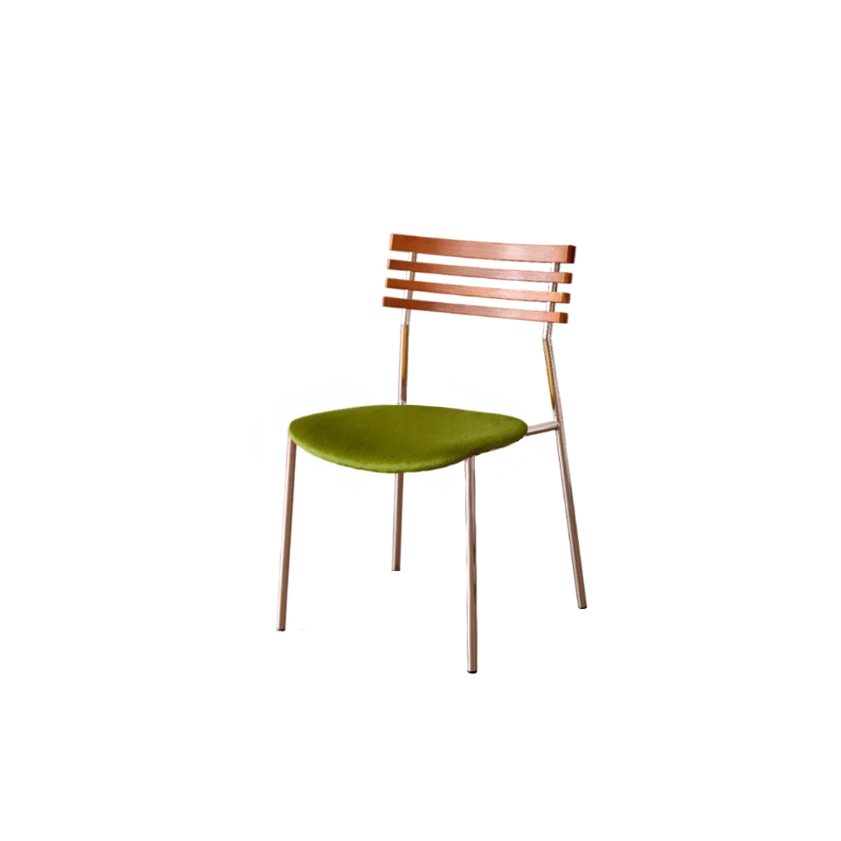 Dining Chair Wood Backrest MCM Mid-Century Nordic Contemporary Kitchen Office Living Room Home Furniture Housewarming Gift