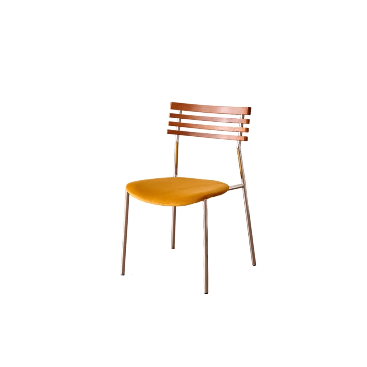 Dining Chair Wood Backrest MCM Mid-Century Nordic Contemporary Kitchen Office Living Room Home Furniture Housewarming Gift